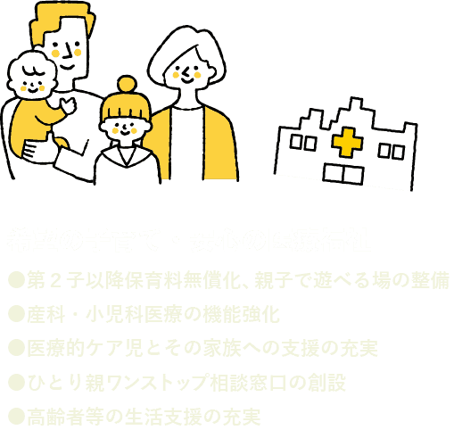 希望の子育て・安心の医療福祉